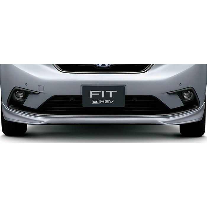 ホンダ純正　HONDA　FIT　GE7 　フロント　バンパー　モデューロ製ロアスカート付　カラーNO：NH731P モデューロ GE6 GE7 後期 フィット 純正フロントバンパースポイラー 左