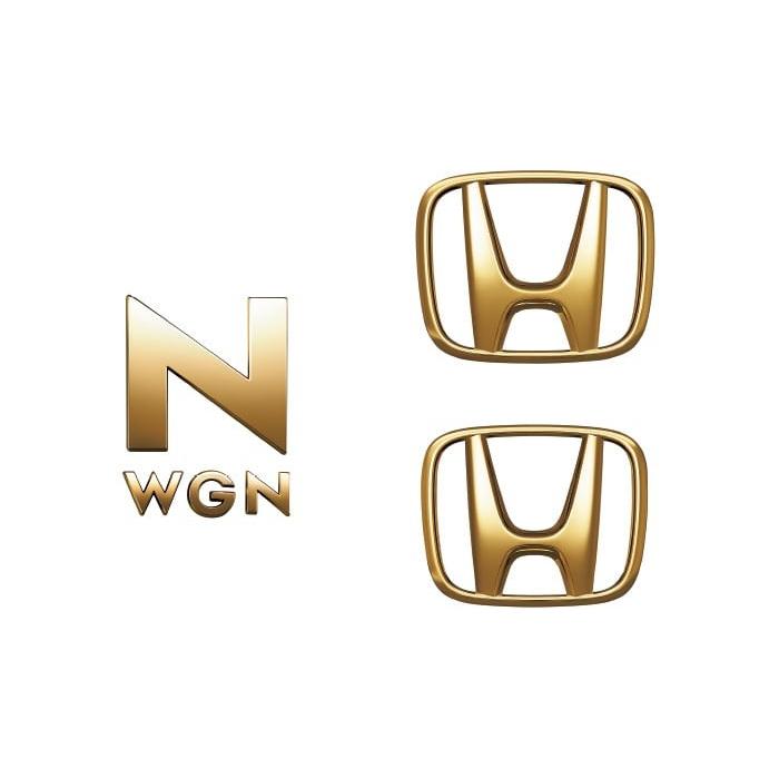 HONDA ホンダ 純正 ゴールドエンブレム N-WGN用 08F20-TKR-000 | ホンダ純正 JH3 JH4 NWGN N-WGN エンブレム ロゴ 車 交換