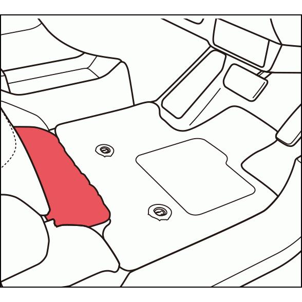 ホンダ　n-van   純正フロアマット ホンダ HONDA 純正 フロアカーペットマット スタンダードタイプ