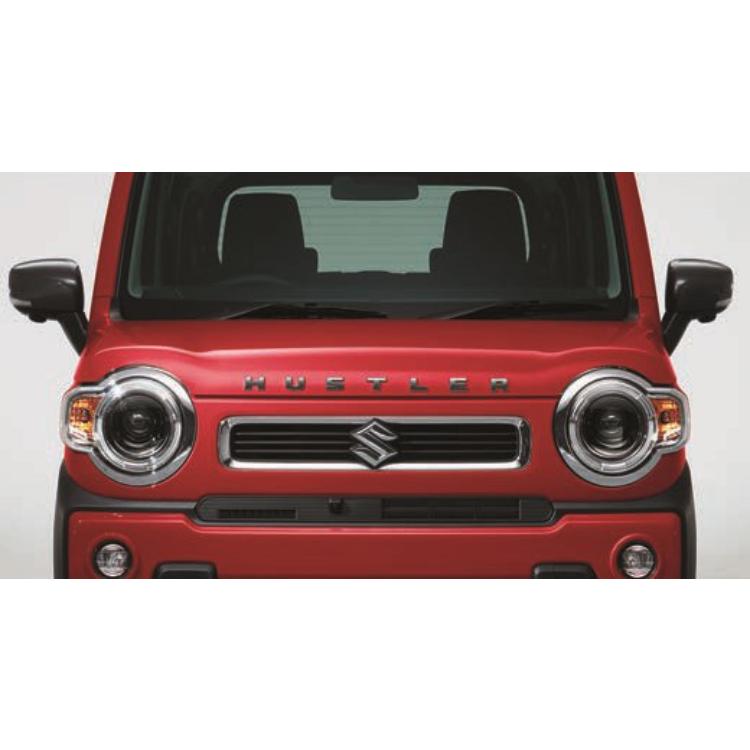 SUZUKI スズキ 純正 エンブレム（HUSTLER） スモークメッキ ABU3 99239