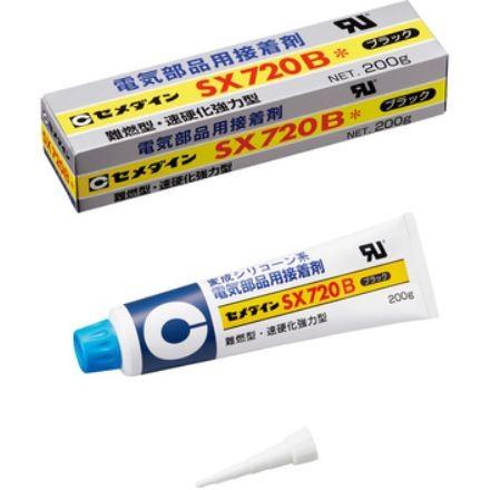 Cemedine セメダイン Sx720b 200g チューブ Ax 215 電気電子部品用難燃性弾性接着剤 難燃 一液常温湿気硬化型弾性接着剤 電源 トランス 絶縁シール 電子部品 Cd Ax 215 Desir De Vivre 通販 Yahoo ショッピング