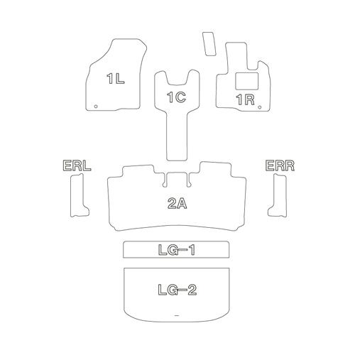 CLAZZIO クラッツィオ カスタムフロアマット1台分セット 2列車用フルセット スズキ ソリオ MA27S / MA37S R2(2020)/12〜仕様変更  ES-6280-Y102  | マット｜desir-de-vivre｜12
