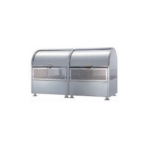 DAIKEN ダイケン ゴミ収集庫 グリーンストッカー CKM-TN 21クロムステンレス 連結 1100L CKM-TN180R型 | ゴミ箱 マンション 集合住宅 ゴミ ごみ ゴミ収集所