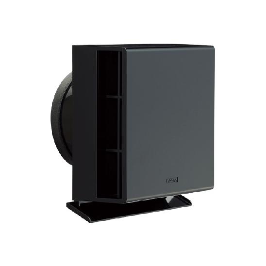 NASTA ナスタ 屋外換気口 樹脂 強制換気用スリムタイプ 防火ダンパー付 直径100用 シリーズ ブラック 適用パイプ スパイラル管 防火ダンパー KS-8820PHED-BK |