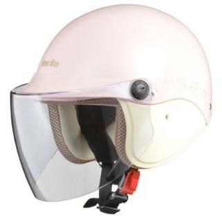 リード工業 LEAD Street Alice QJ-3 セミジェットヘルメット パール