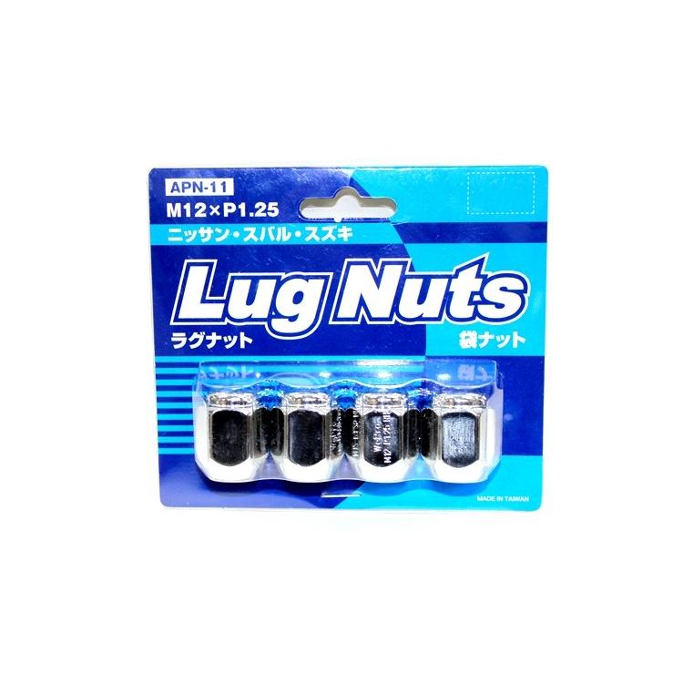 Lug Nuts ラグナット 4ピース 袋ナット M12×P1.25 APN-11 日産 ・ スバル ・ スズキ｜desir-de-vivre