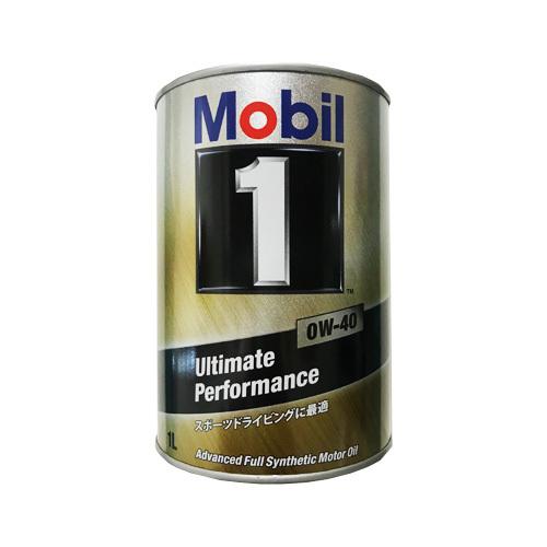 Mobil（モービル） Mobil1 モービル1 エンジンオイル 0W-40 SN 1L 缶