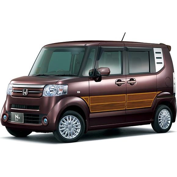 N-BOX HONDA ホンダ 純正 NBOX エヌボックス デカール ウッド PVC素材