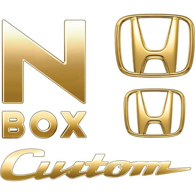 N-BOX HONDA ホンダ 純正 NBOX エヌボックス ゴールドエンブレム 