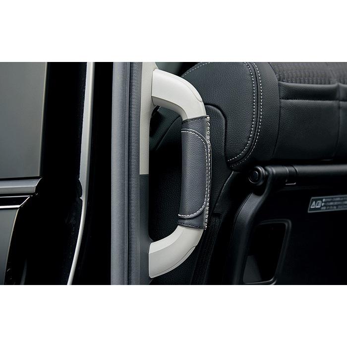 N-BOX HONDA ホンダ 純正 NBOX エヌボックス 本革巻きグリップ
