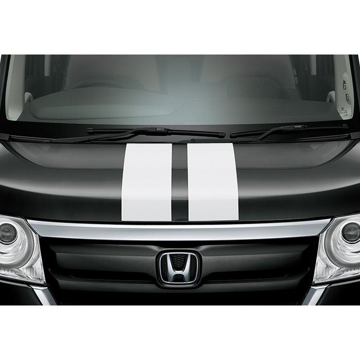 いきなり入札不可 ホンダ N-BOX ホワイト 5ドア N-BOX HONDA ホンダ 純正 NBOX エヌボックス デカール センター