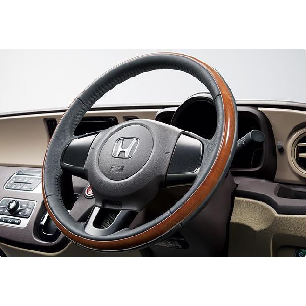N-ONE HONDA ホンダ NONE エヌワン 純正 ステアリングホイール 本革