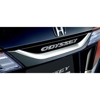 HONDA ホンダ ODYSSEY オデッセイ ホンダ純正 リアライセンスガーニッシュ ODYSSEYロゴ 2016.12〜仕様変更 08F52-T6A-000