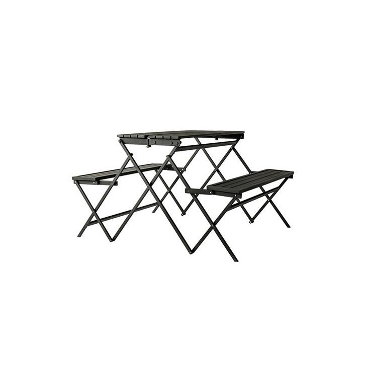 Patio Petite スキップ Skip テーブル ベンチ セット 一体 折りたたみ コンパクト アウトドアテーブル キャンプ バーベキュー アウトドア ピクニック 屋外 Pp Skip De Desir De Vivre 通販 Yahoo ショッピング