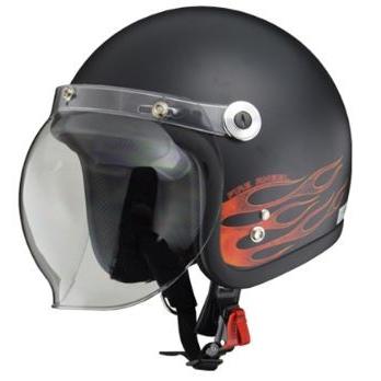 リード工業 LEAD BARTON BC-10 ジェットヘルメット ファイア