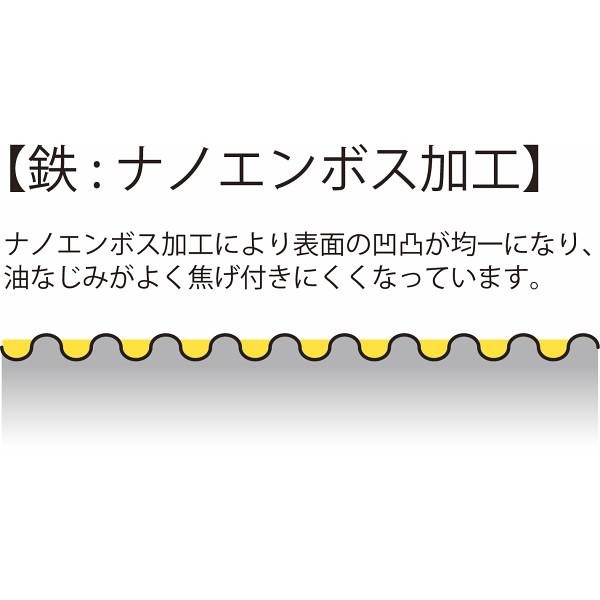 匠味 鉄玉子焼き KS-3041 | 24-0329-075キッチン用品 グッズ 調理器具 フライパン 卵焼き器 便利 便利｜desir-de-vivre｜02