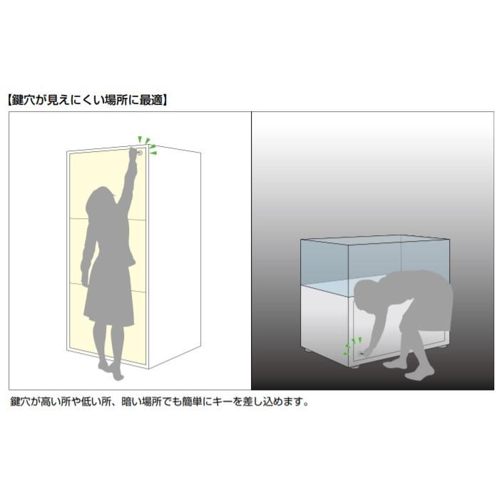 SUGATSUNE スガツネ工業 面付 シリンダー 錠 棒状キータイプ