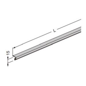 SUGATSUNE スガツネ工業 フルクス 250/750 トップカバー 130-030-418 EX607-01 | アルミニウム合金 ホワイト 電着塗装