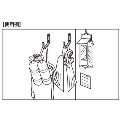 SUGATSUNE スガツネ工業 ステンレス鋼製 ジャンボ フック JF120M 110-020-074 JF120M | 便利 ステンレス 鋼 SUS303 鏡面研磨_1
