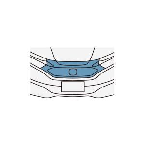 シャトル HONDA ホンダ 純正 SHUTTLE フロントグリル ルナシルバーM
