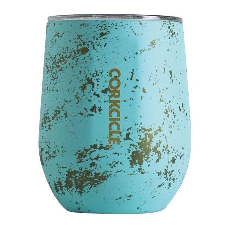 SPICE スパイス CORKCICLE BALI BLUE STEMLESS 12oz 2312PBB タンブラー 蓋付き 大人 保冷