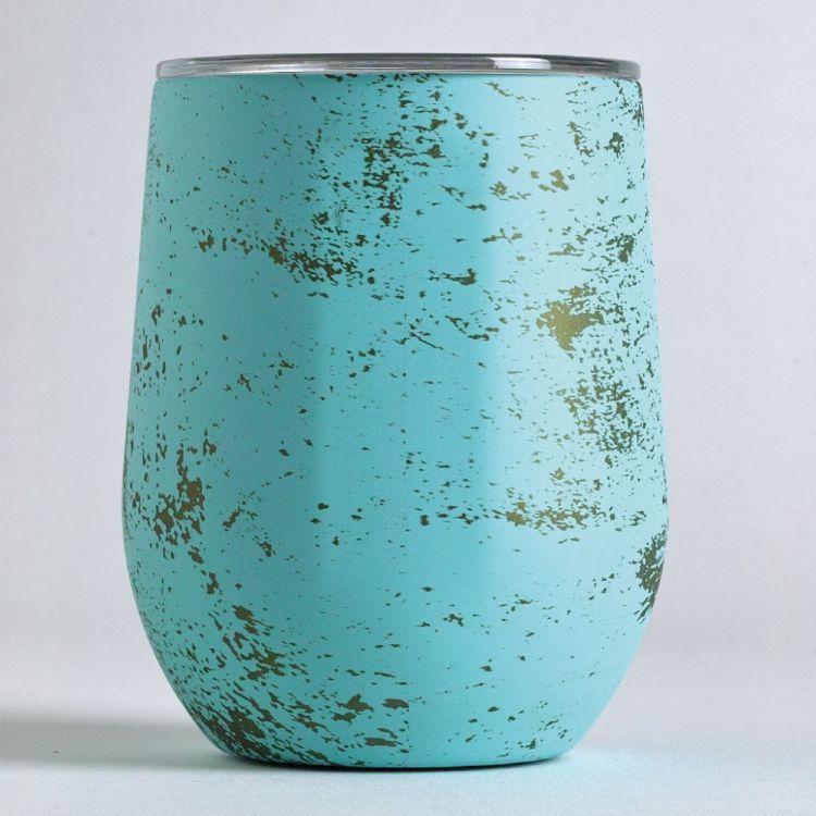 SPICE スパイス CORKCICLE BALI BLUE STEMLESS 12oz 2312PBB タンブラー 蓋付き 大人 保冷