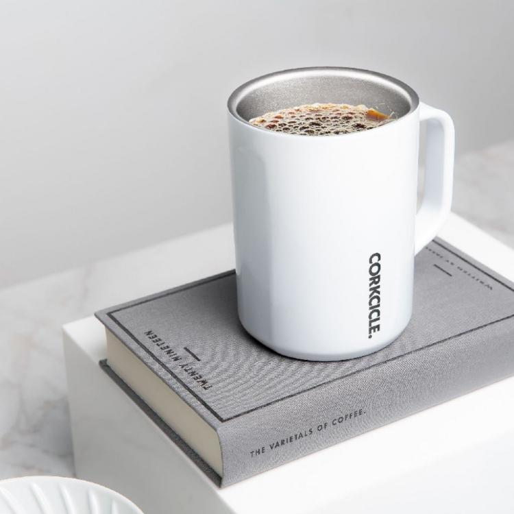 SPICE スパイス CORKCICLE COFFEE MUG White 16oz 2516GW | デザイン 保冷 保温 マグカップ ステンレス製 タンブラー 日用 雑貨｜desir-de-vivre｜11