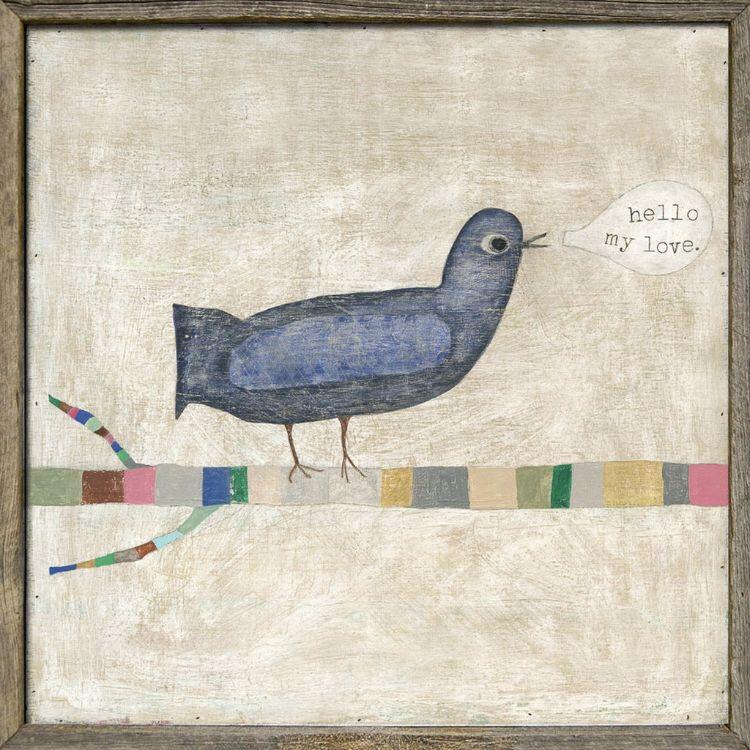 SPICE スパイス SUGARBOO Hello,My Love(bird) AP246-23x23inch |