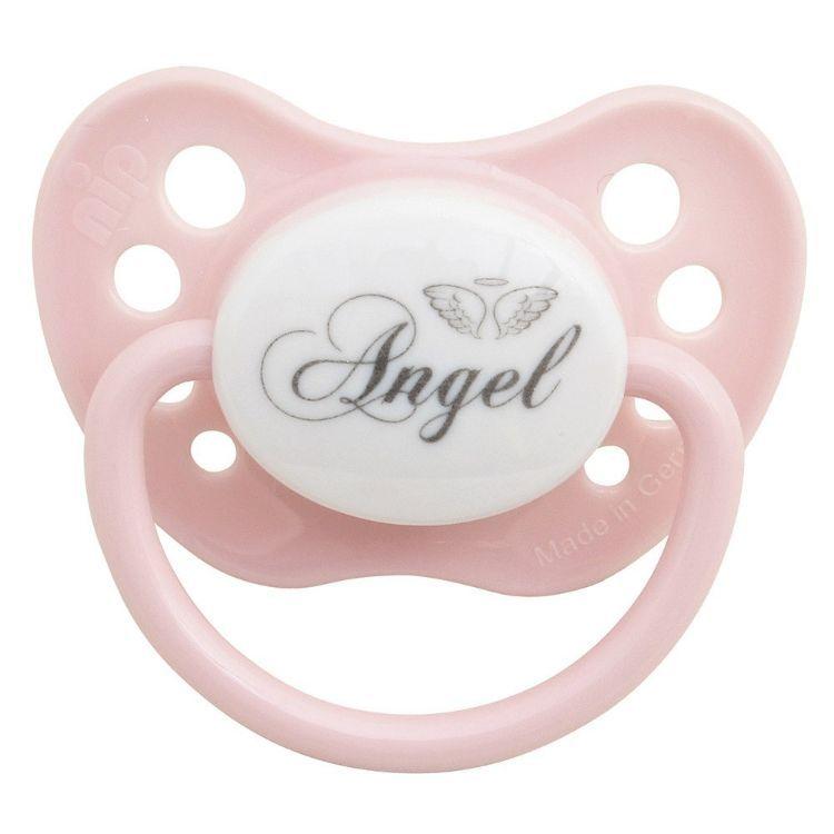 SPICE スパイス little mico おしゃぶり ANGEL ピンク S -6ヶ月