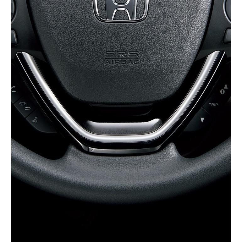 ホンダ（HONDA） 純正 ステアリングホイールガーニッシュ ピアノ