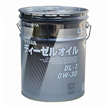 トヨタ純正ディーゼルオイルDL1　0W-30 20L トヨタ（TOYOTA） ディーゼル エンジンオイル DL1 0W-30 20L 缶 08883