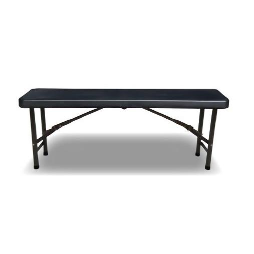TRI OUTDOOR INDOOR FURNITURE FOLDING BENCH 1〜2人用 Beer BLACK