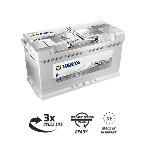 VARTA バルタ SilverDynamicAGM LN5 595 901 085 | バッテリー E39 AGM