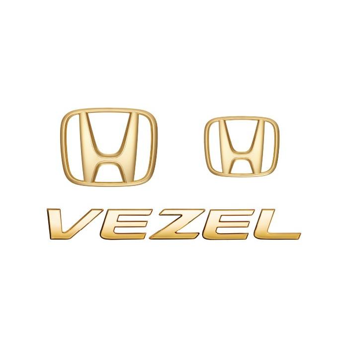 ヴェゼル - 電子メール便可 HONDA ホンダ 文句なし VEZEL ゴールド旗幟 2018.2〜いたし方うつり変わり 08F20-T7A-000B ドレスアップ用品-車、バイク、自転車-エンブレム