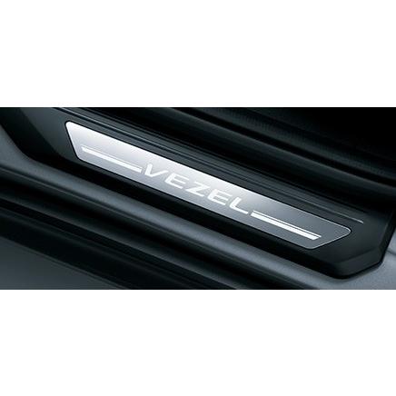 HONDA ホンダ 純正 VEZEL ヴェゼル サイドステップガーニッシュ VEZELロゴ 2018.2〜仕様変更 08E12-T7A-C10