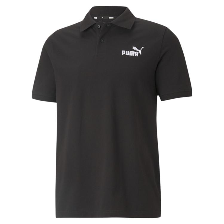 PUMA プーマジャパン ESS ピケポロシャツ ブラック01 M 589028 1
