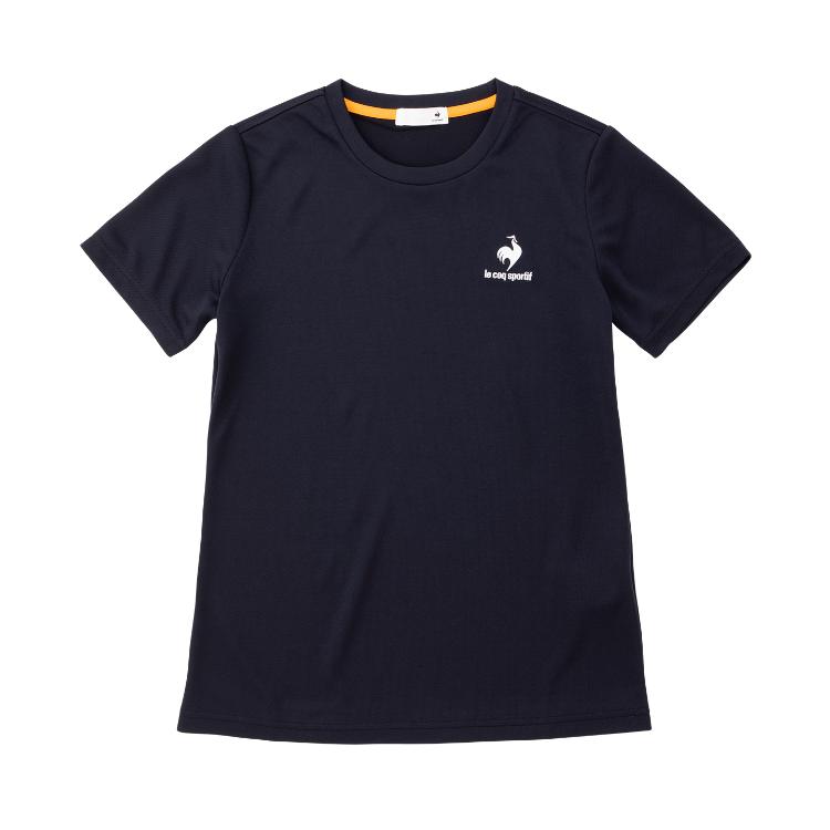 le coq sportif ルコック エコペットショートスリーブシャツ ネイビー M QMWTJA30Z NVY | スポーツ 機能性 ウィメンズ トップス シャツ Tシャツ ヘランカ 半袖