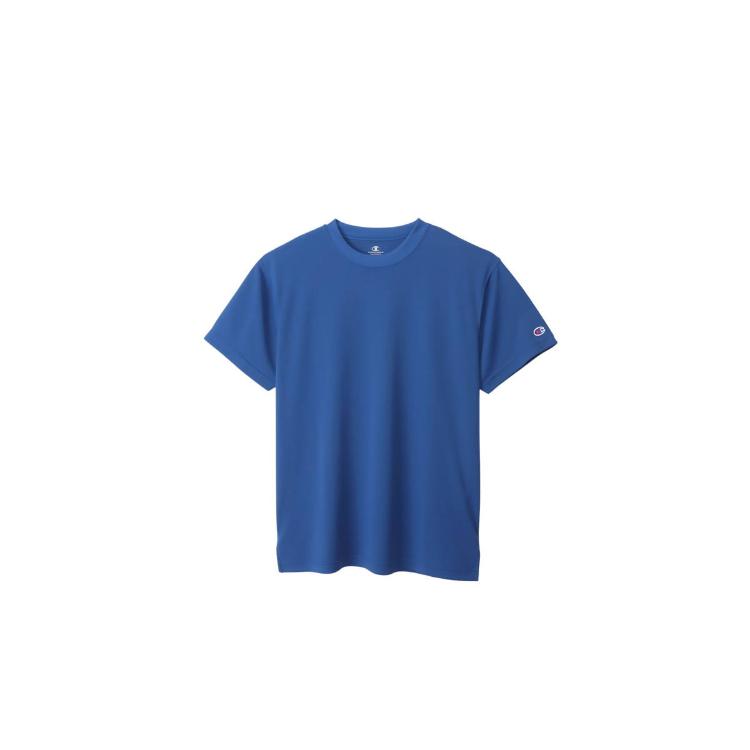 HANES ヘインズ SHORT SLEEVE ブルー XLサイズ C3-XS395 340 | ウェア トップス ショートスリーブ Tシャツ 半袖 着心地 デザイン 吸汗速乾 抗菌防臭 ワッペン｜desir-de-vivre｜05