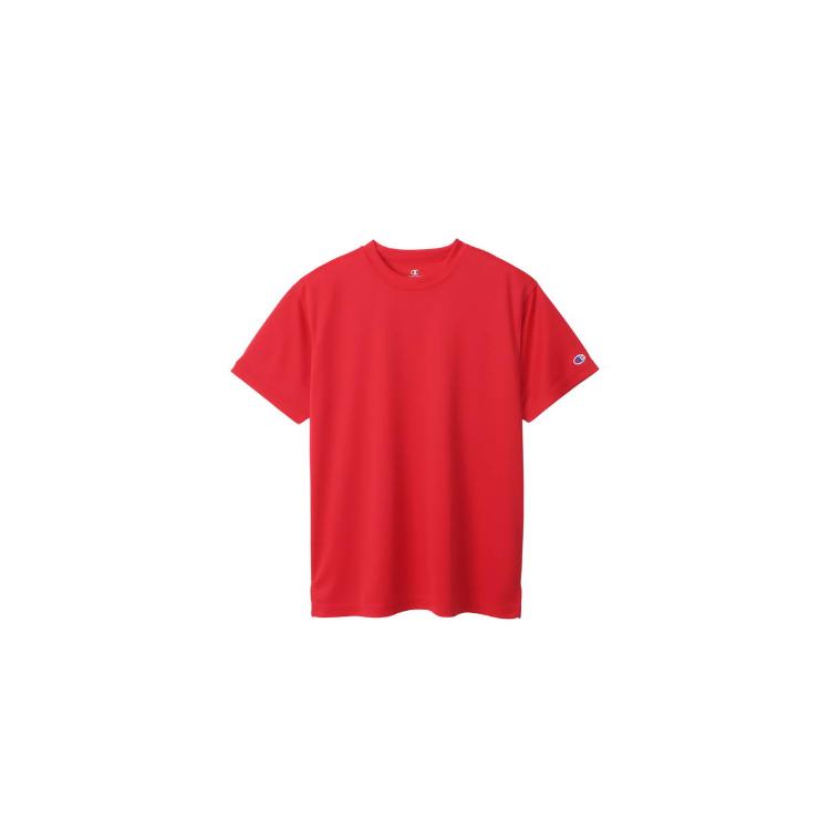 HANES ヘインズ SHORT SLEEVE スカーレット Lサイズ C3-XS395 947 | ウェア トップス ショートスリーブ Tシャツ 半袖 デザイン 吸汗速乾 抗菌防臭 ワッペン｜desir-de-vivre｜05