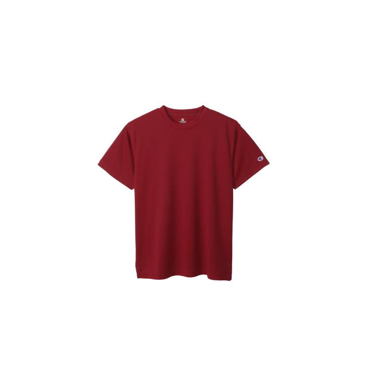 HANES ヘインズ SHORT SLEEVE マルーン Mサイズ C3-XS395 970 | ウェア トップス ショートスリーブ Tシャツ 半袖 着心地 デザイン 吸汗速乾 抗菌防臭 ワッペン｜desir-de-vivre｜05