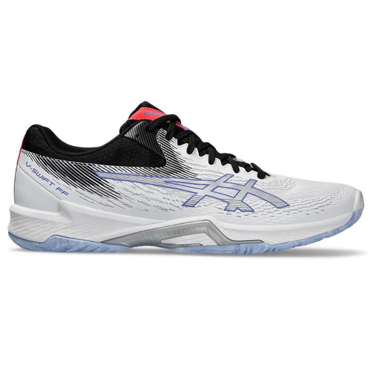 asics アシックス V-SWIFT FF 4 WHITE/PURE 25.5 1053A066 100 | 靴 くつ スポーツ バレーボール シューズ クッション性 フィット感 軽量 男女兼用 25.5cm