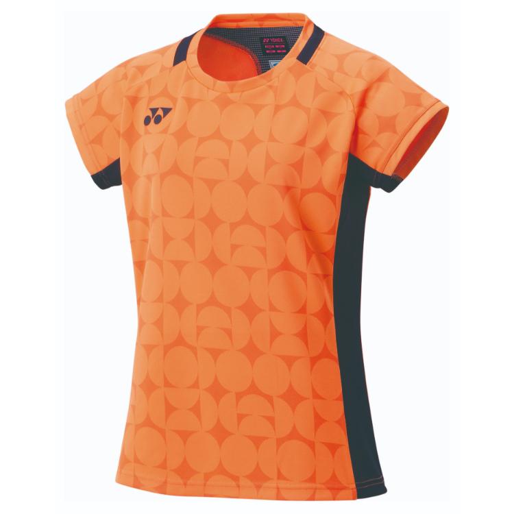 YONEX ヨネックス ウィメンズゲームシャツ ハイオレンジ S 20852 752