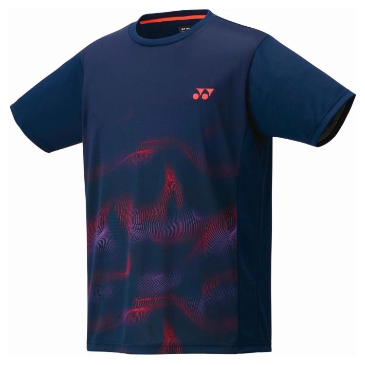 YONEX ヨネックス ユニゲームシャツ(フィットスタイル) ネイビーブルー