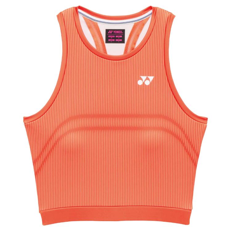 YONEX ヨネックス ウィメンズフィットタンクトップ サイバーオレンジ S