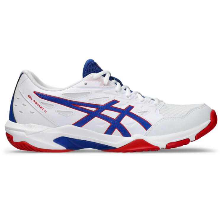 asics アシックス GEL-ROCKET 11 WHITE/ASICS BLUE 23.5 1073A065 105