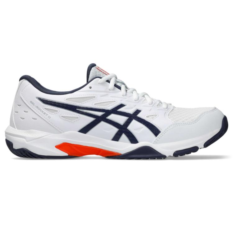 アシックス 1073A066 101 25.0 GEL-ROCKET11WIDE asics アシックス GEL-ROCKET 11 WHITE/INDIGO FOG 26 1073A065