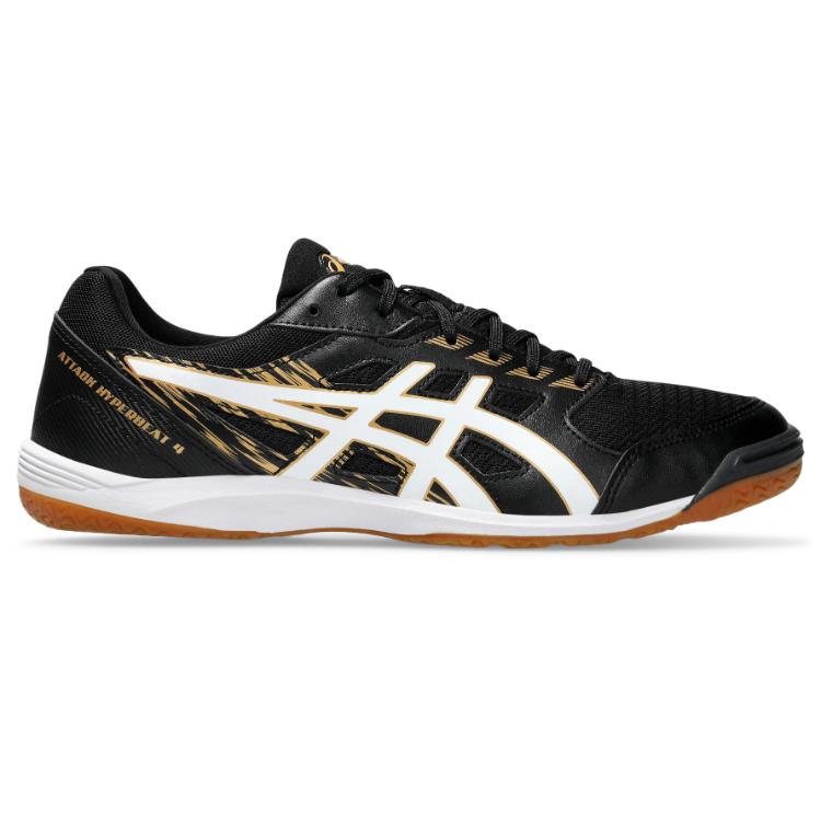 asics アシックス ATTACK HYPERBEAT 4 BLACK/WHITE 25 1073A056 1