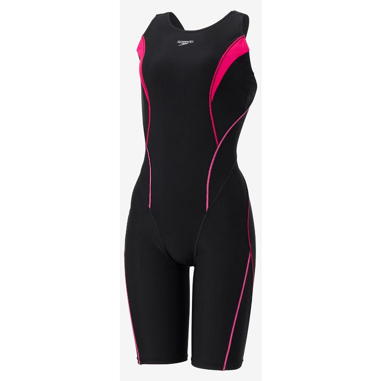 speedo スピード FEEL UP L-KNEESKIN ブラックxピンク M SFW12560 KP