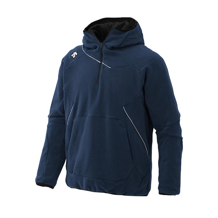 DESCENTE デサント フリースジャケット DネイビーxCシルバー XAサイズ 