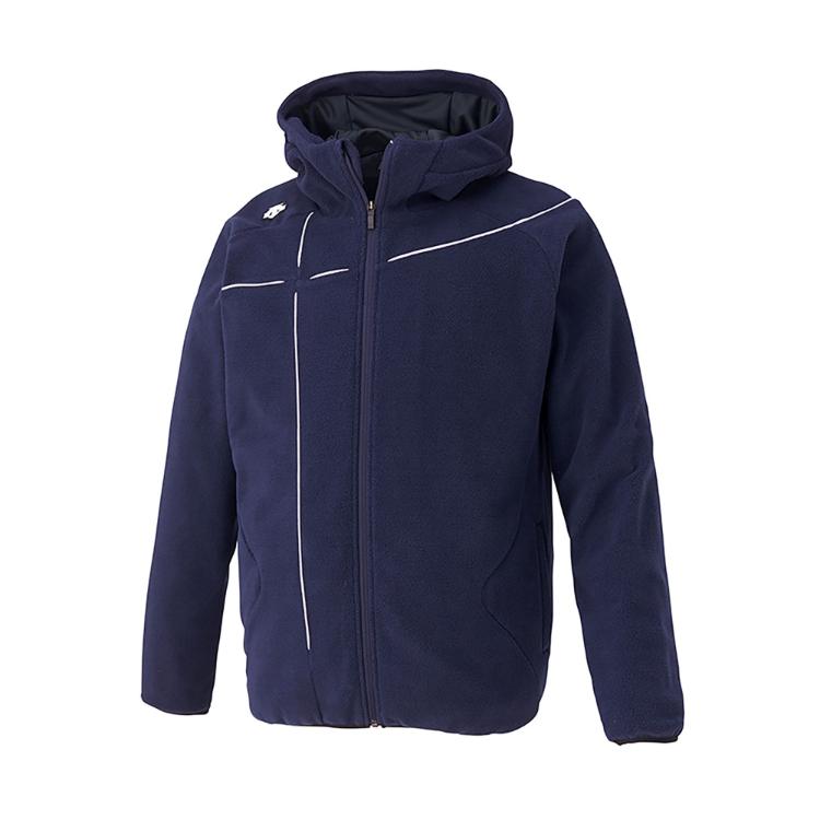 DESCENTE デサント フリースジャケット(フルオープン) DネイビーxS